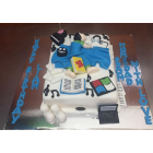 18 year old fondant cake